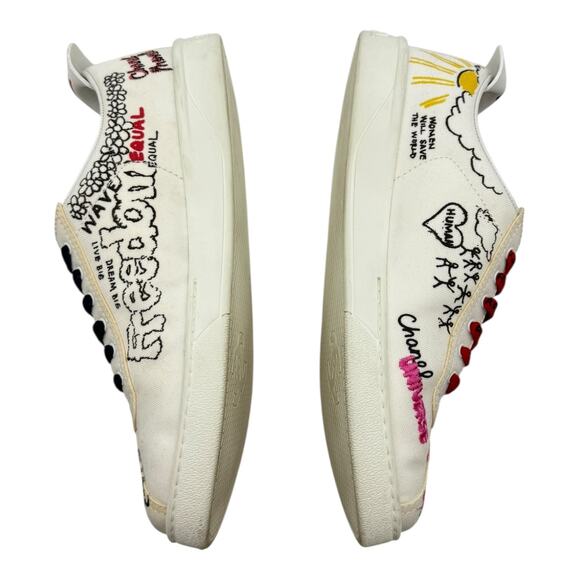 Size 41/8US/9.5W - Chanel Pharrell Williams Low-Top Sneaker - Picture 4 of 11